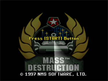 Mass Destruction - Screenshot - Game Title Image