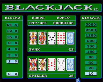 Blackjack II - Screenshot - Gameplay Image