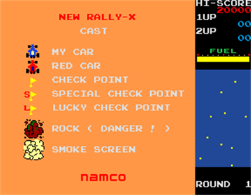 New Rally-X - Screenshot - Game Title Image