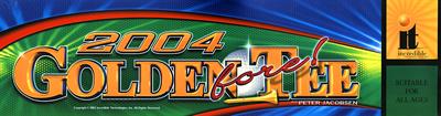 Golden Tee Fore! 2004 Extra - Arcade - Marquee Image