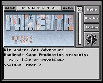 Pamehta - Screenshot - Game Select Image
