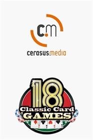 18 Classic Card Games - Screenshot - Game Title Image