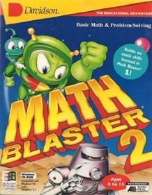 Math Blaster 2: Secret of the Lost City - Box - Front Image