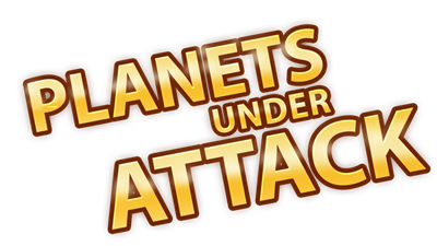 Planets Under Attack - Clear Logo Image