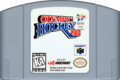Olympic Hockey 98 - Cart - Front Image