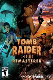 Tomb Raider I-III Remastered  - Fanart - Box - Front Image