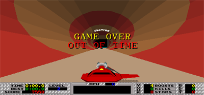 S.T.U.N. Runner - Screenshot - Game Over Image
