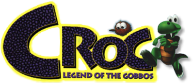 Croc: Legend of the Gobbos - Clear Logo Image
