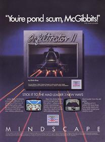 Infiltrator II - Advertisement Flyer - Front Image