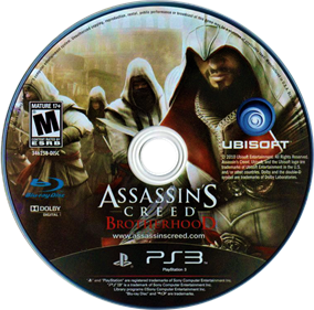Assassin's Creed: Brotherhood - Disc Image