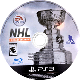 NHL Legacy Edition - Disc Image