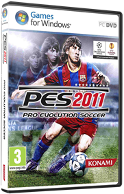 PES 2011: Pro Evolution Soccer - Box - 3D Image