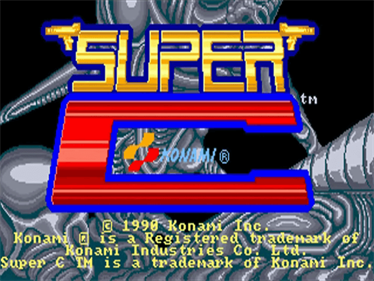 Super C - Screenshot - Game Title Image