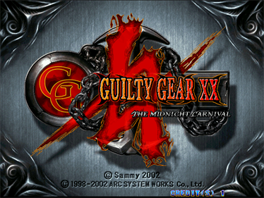 Guilty Gear XX - Screenshot - Game Title Image