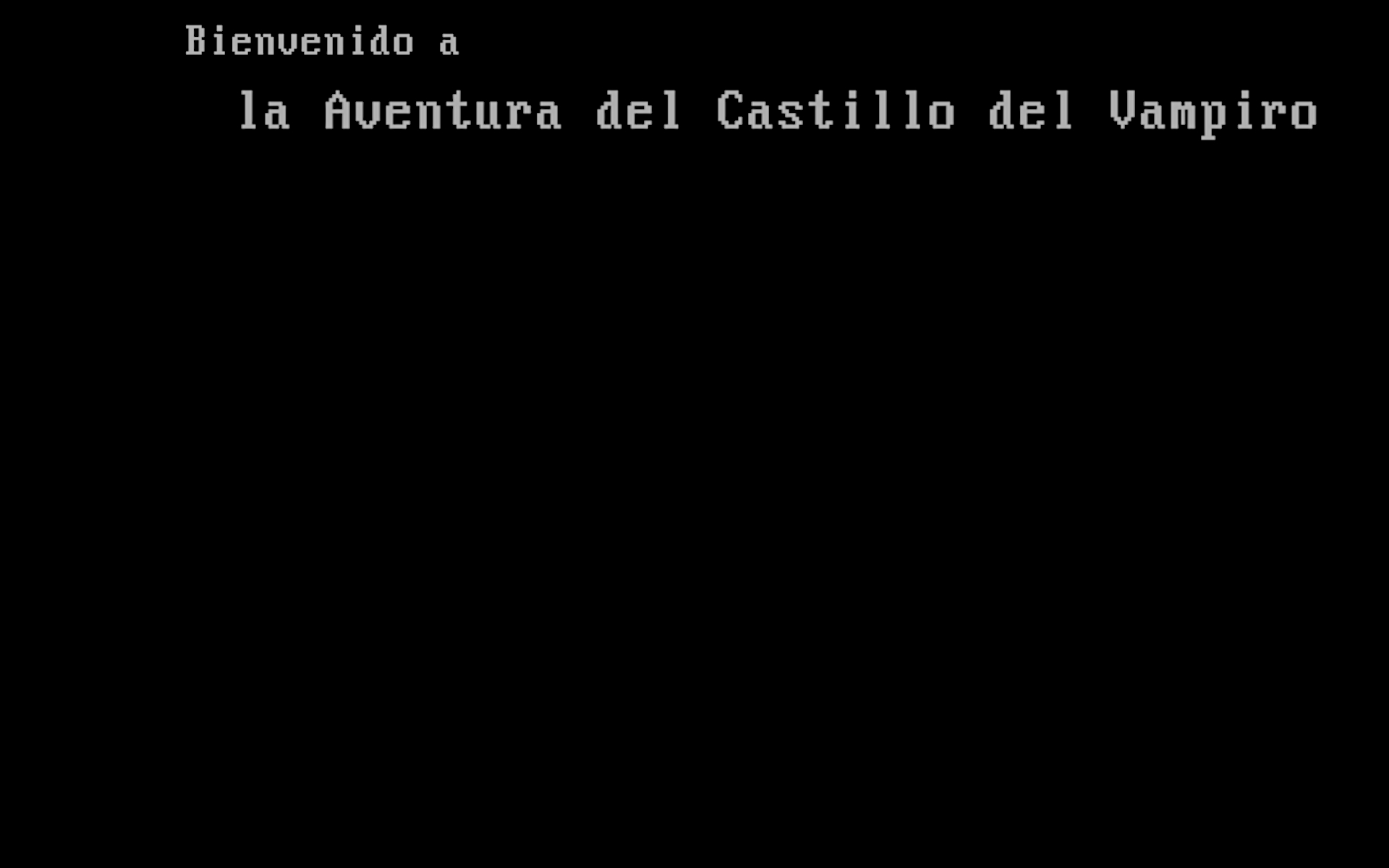Aventura del Castillo del Vampiro