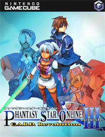 Phantasy Star Online Episode III: C.A.R.D. Revolution - Fanart - Box - Front Image