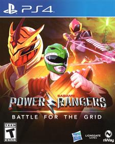 Power Rangers: Battle for the Grid - Box - Front Image