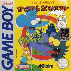 The Simpsons: Itchy & Scratchy in Miniature Golf Madness - Box - Front Image