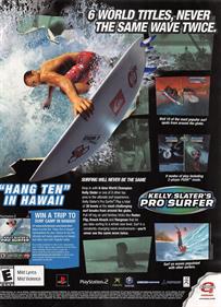 Kelly Slater's Pro Surfer - Advertisement Flyer - Front Image