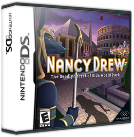 Nancy Drew: The Deadly Secret of Olde World Park - Box - 3D Image