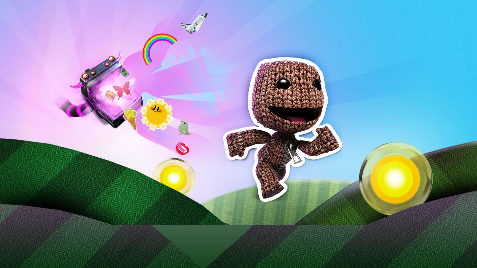 Run Sackboy! Run!