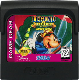 Legend of Illusion Starring Mickey Mouse - Cart - Front Image