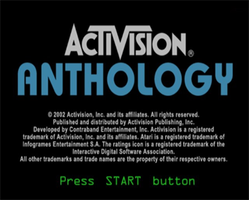 Activision Anthology - Screenshot - Game Title Image