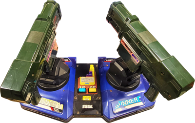 Gunblade NY - Arcade - Control Panel Image