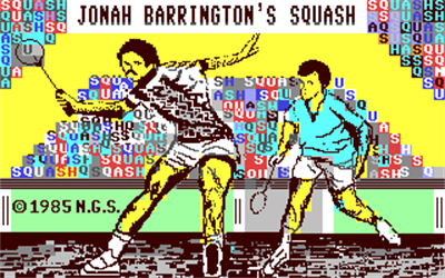 Jonah Barrington's Squash - Screenshot - Game Title Image