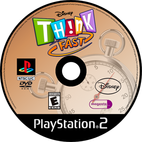 Disney Think Fast - Fanart - Disc Image