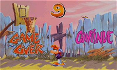 Rayman 3 - Screenshot - Game Over Image
