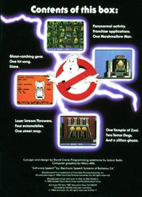 Ghostbusters - Box - Back
