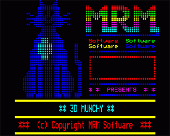 3D Munchy - Screenshot - Game Title Image