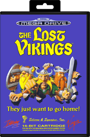 The Lost Vikings - Box - Front - Reconstructed Image