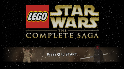 LEGO Star Wars: The Complete Saga - Screenshot - Game Title Image