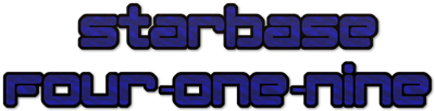 Starbase Four-One-Nine - Clear Logo Image