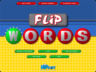 Flip Words - Screenshot - Gameplay Image