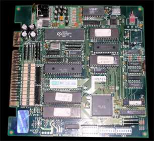 Genius 6 - Arcade - Circuit Board Image