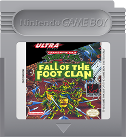Teenage Mutant Ninja Turtles: Fall of the Foot Clan - Fanart - Cart - Front