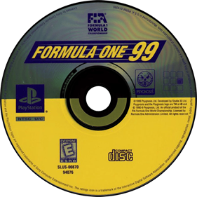 Formula One 99 - Disc Image