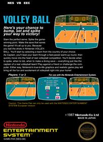 Volleyball - Box - Back Image
