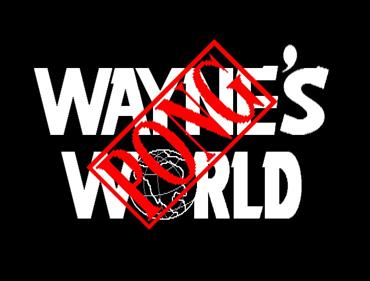 Wayne's World Pong - Screenshot - Game Title Image