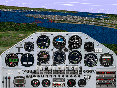 Microsoft Flight Simulator for Windows 95 - Screenshot - Gameplay Image