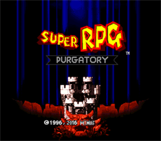 Super Mario RPG: Luigi's Purgatory - Screenshot - Game Title Image