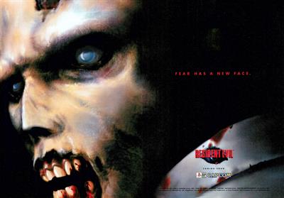 Resident Evil - Advertisement Flyer - Front Image
