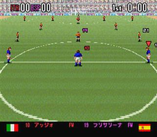 Super Formation Soccer 94: World Cup Final Data - Screenshot - Gameplay Image
