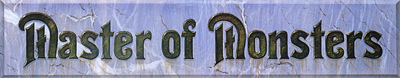 Master of Monsters - Clear Logo Image