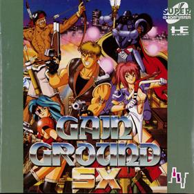Gain Ground SX - Box - Front Image