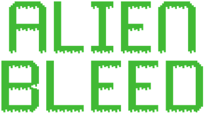 Alien Bleed - Clear Logo Image