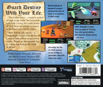 Guardian's Crusade - Box - Back Image